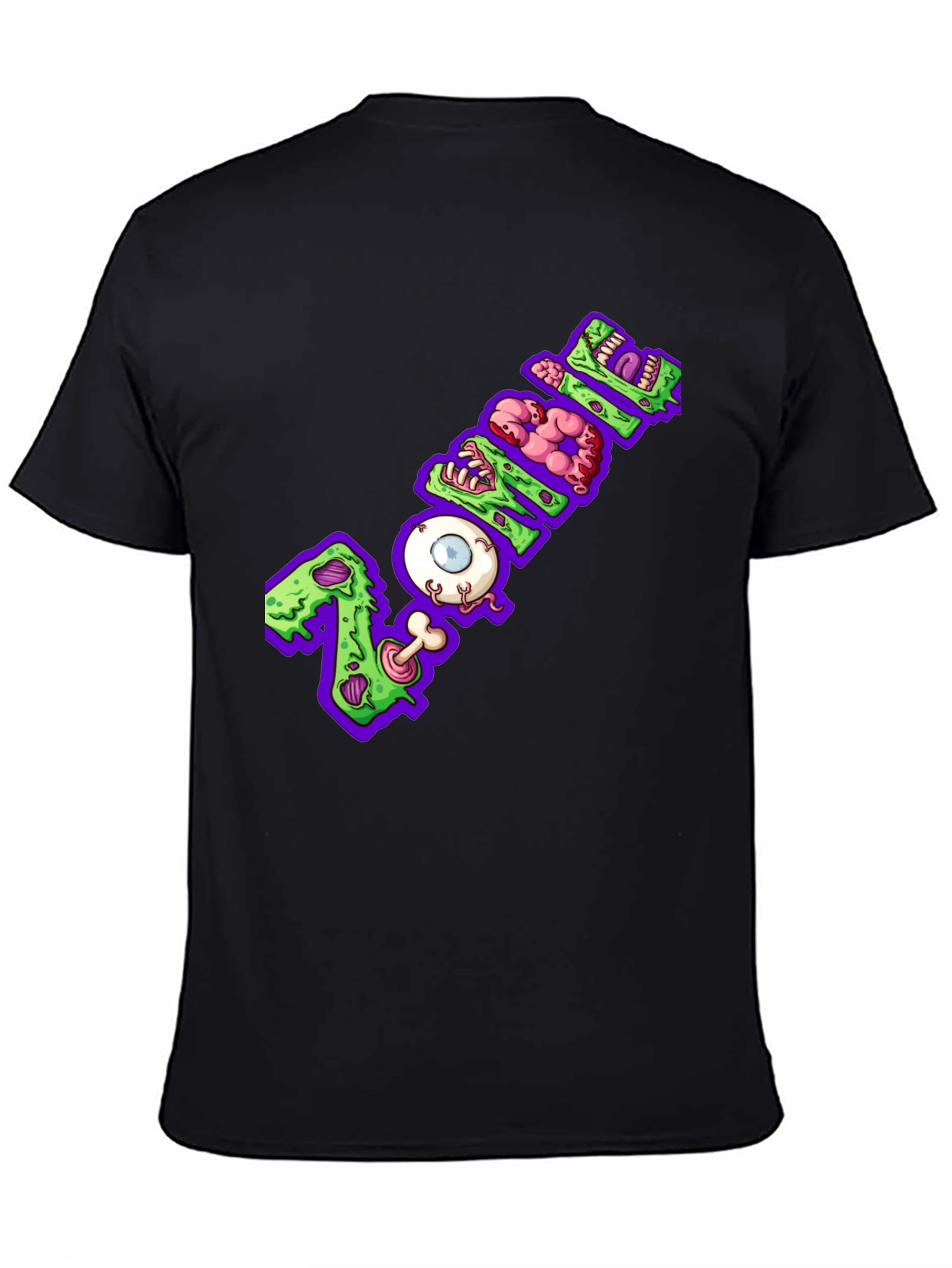 Zombie Graphic Tee - Halloween Style