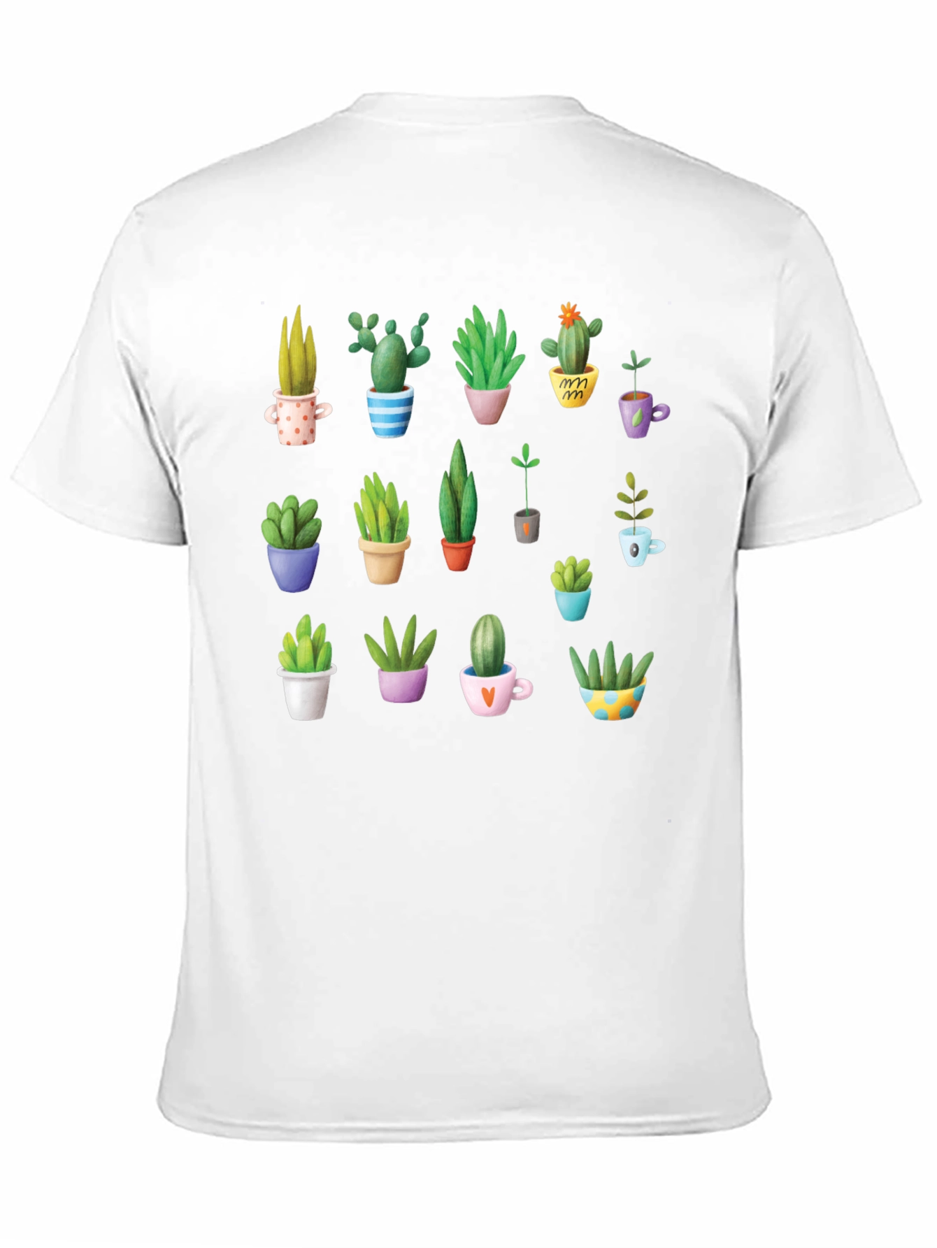 Cactus Lover Tee - Cute Plant Design