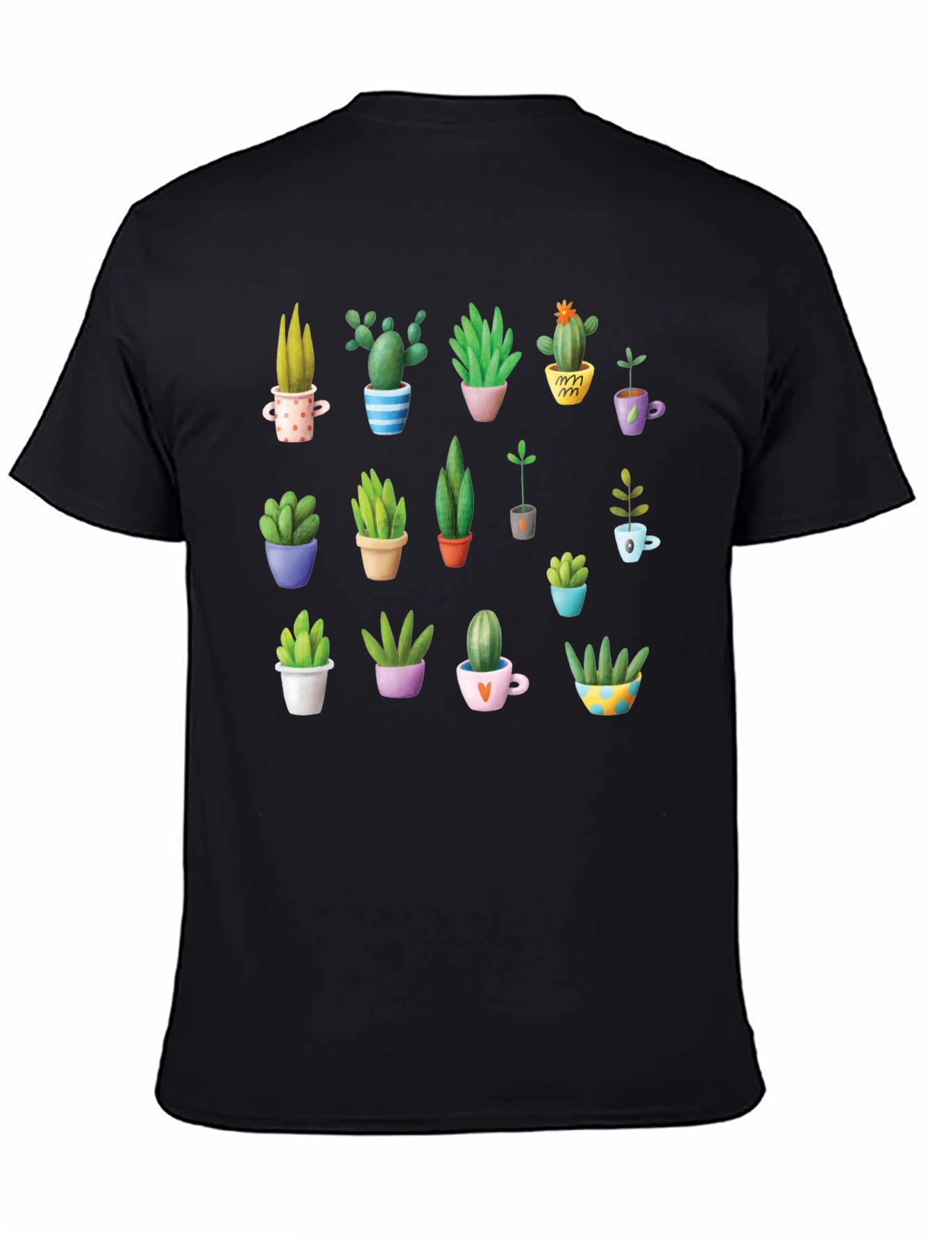 Cactus Lover Tee - Cute Plant Design