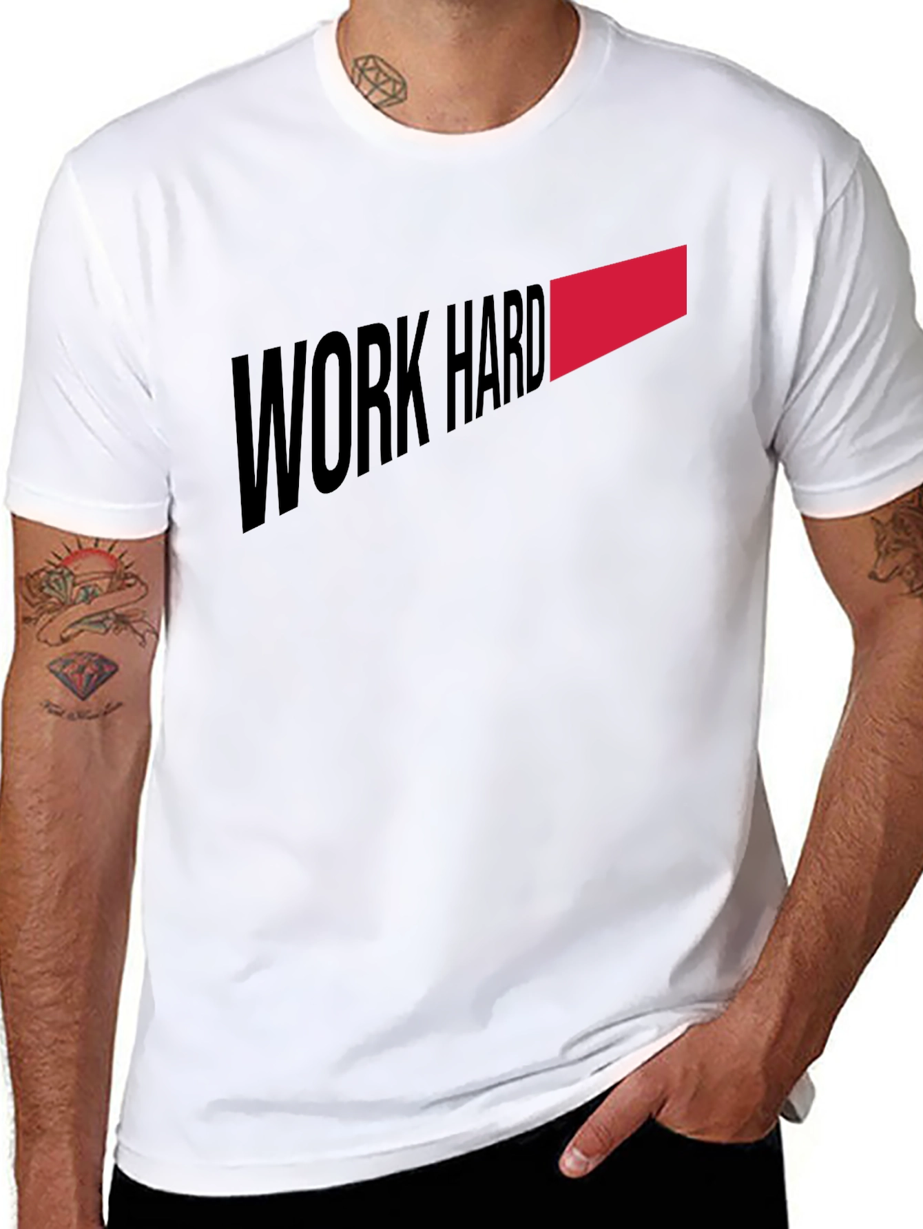 Work Hard T-Shirt - Motivation Tee