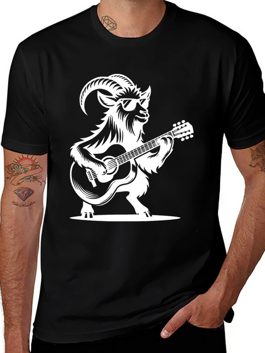 Goat Guitarist Black T-Shirt
