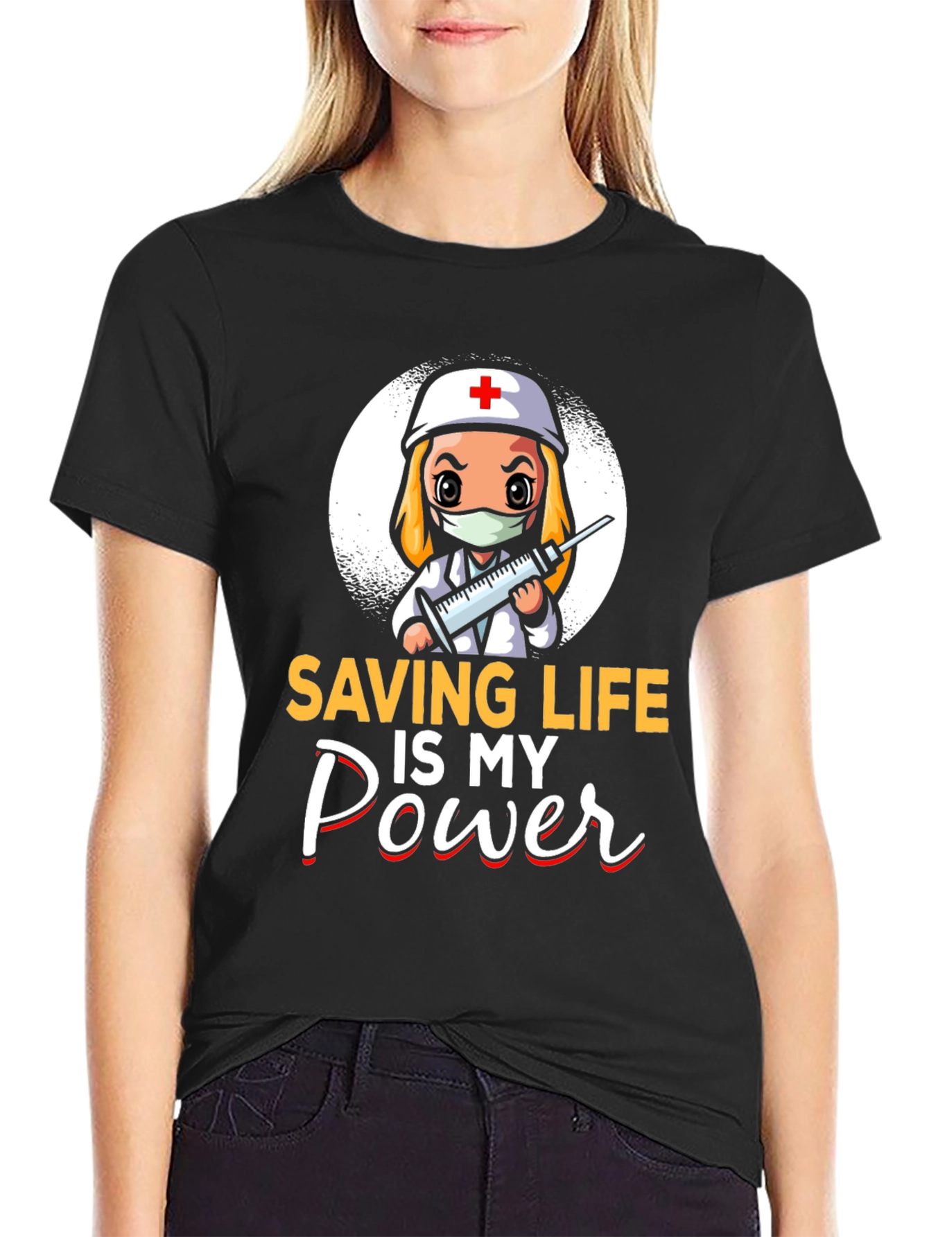 Saving Life is My Power T-Shirt