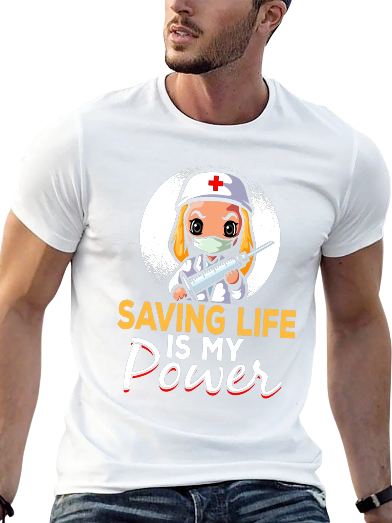 Saving Life is My Power T-Shirt
