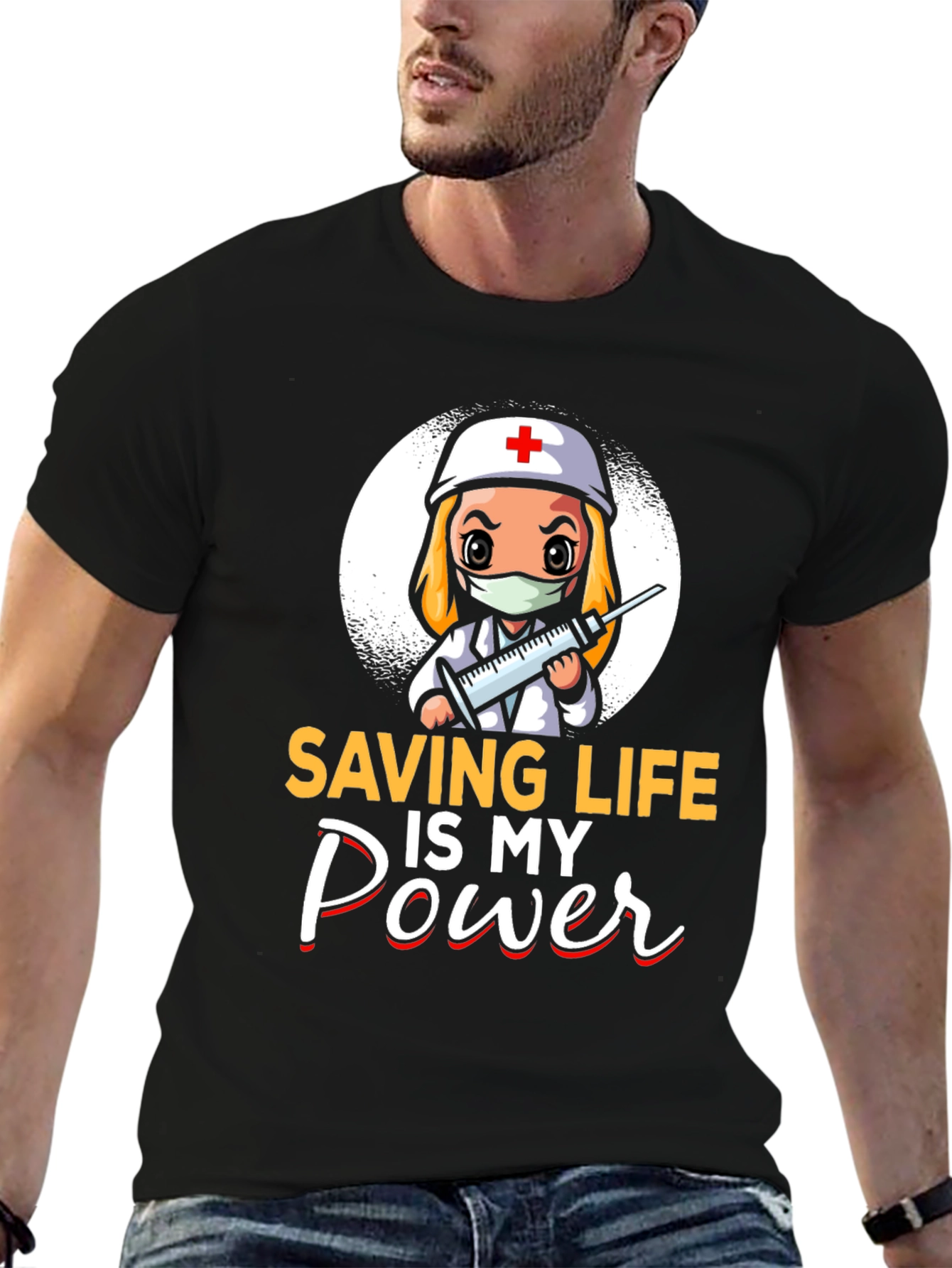 Saving Life is My Power T-Shirt