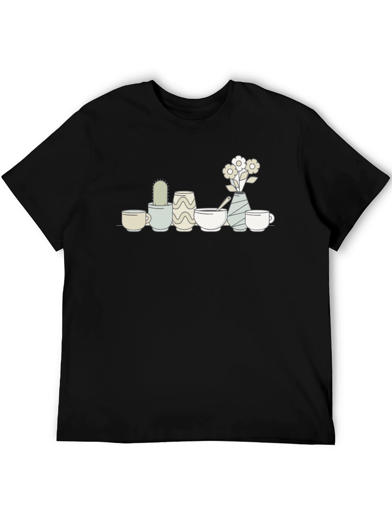 Minimalist Still Life Graphic Tee