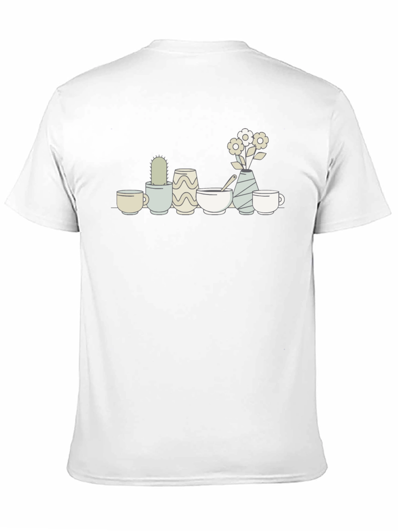 Minimalist Still Life Graphic Tee