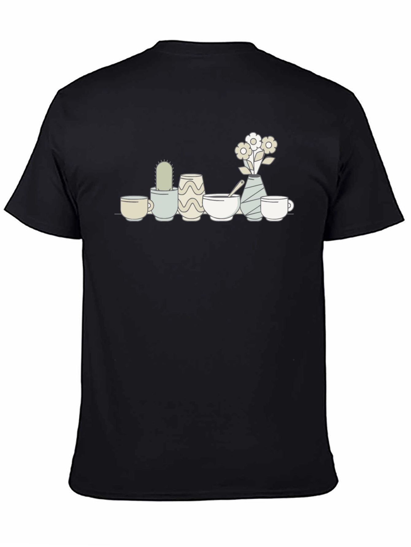 Minimalist Still Life Graphic Tee