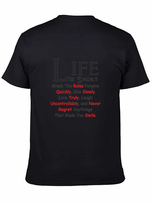 Life is Short Graphic T-Shirt
