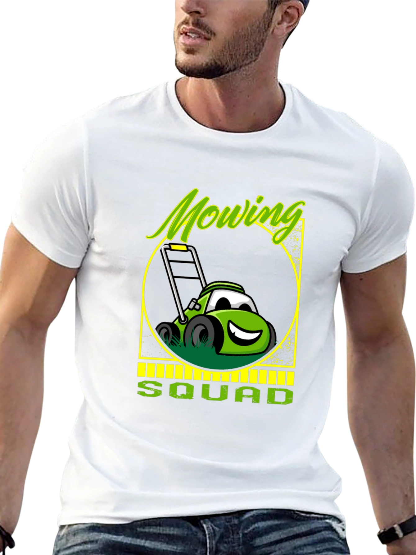 Mowing Squad Graphic T-Shirt