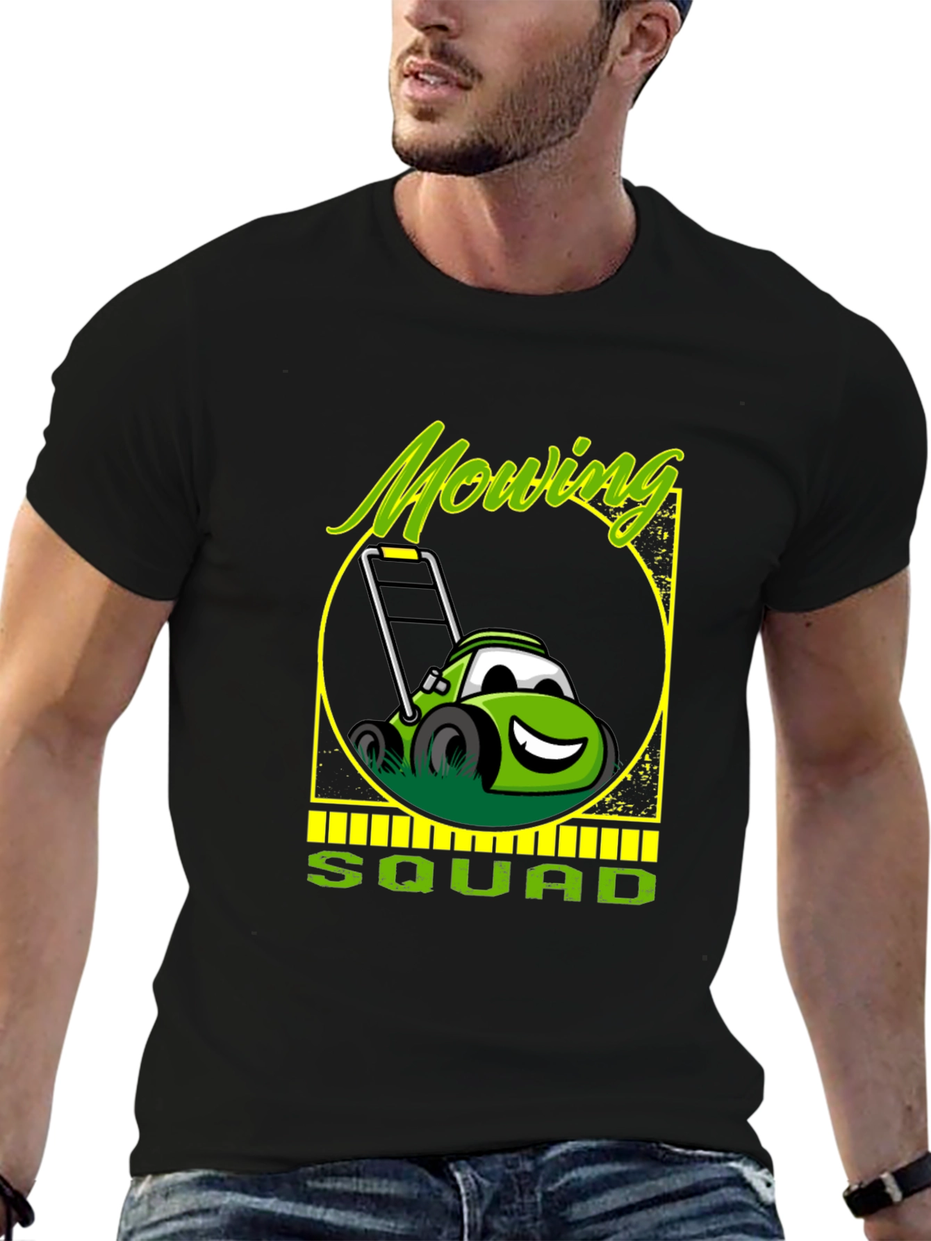 Mowing Squad Graphic T-Shirt