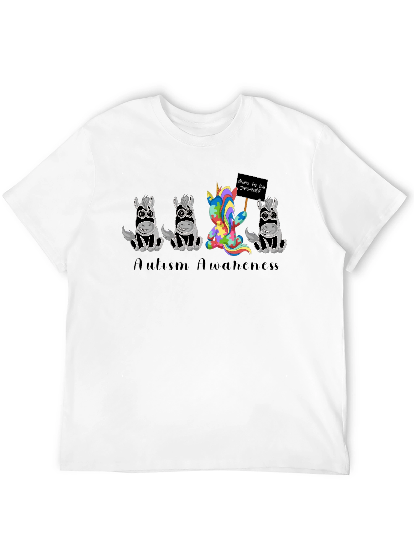 Autism Awareness Unicorn Tee
