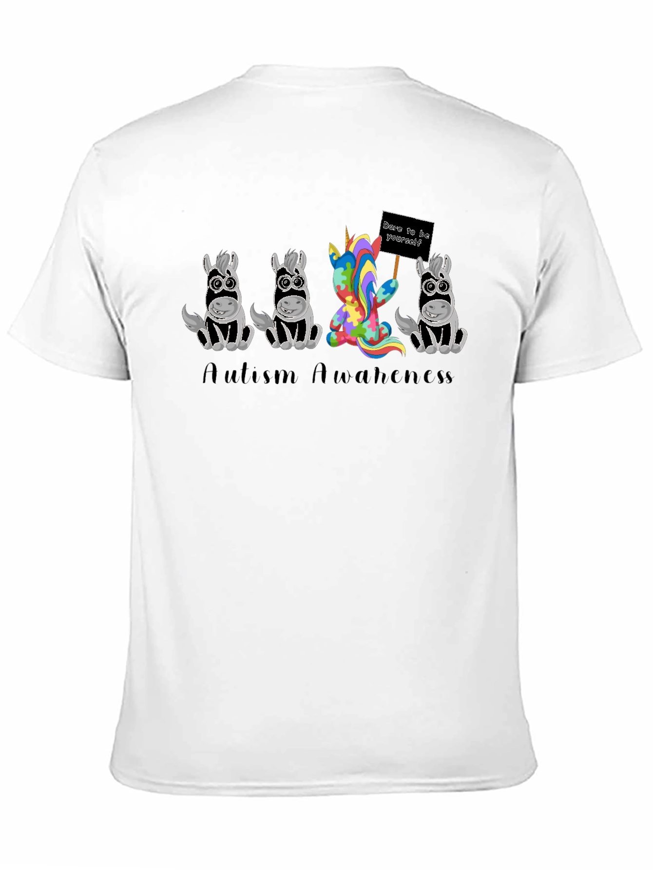 Autism Awareness Unicorn Tee