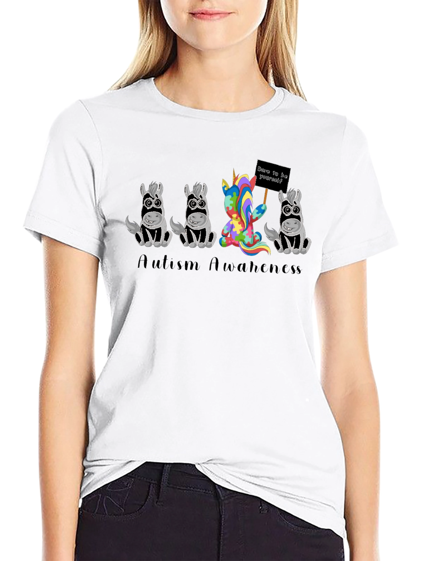 Autism Awareness Unicorn Tee