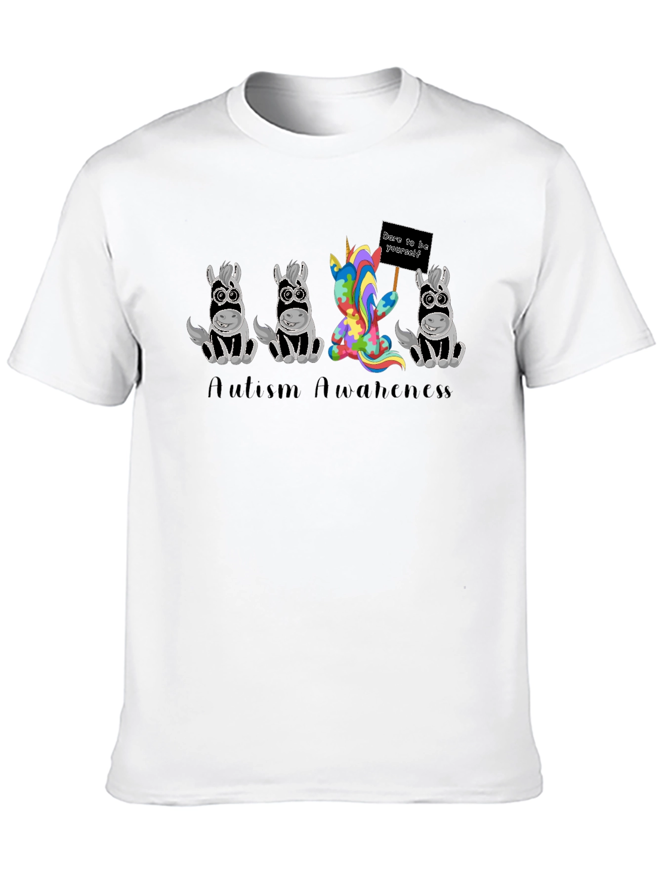 Autism Awareness Unicorn Tee