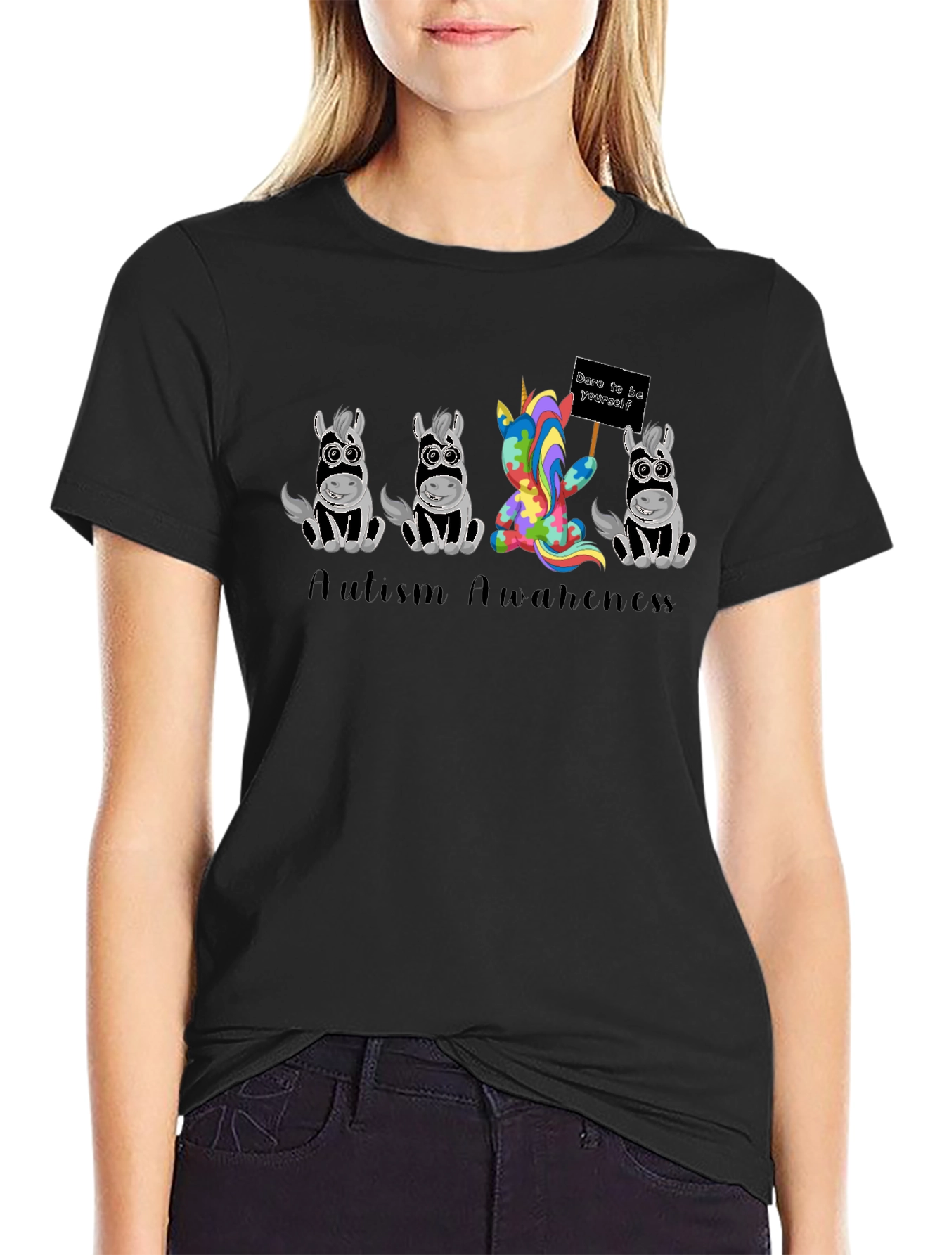 Autism Awareness Unicorn Tee