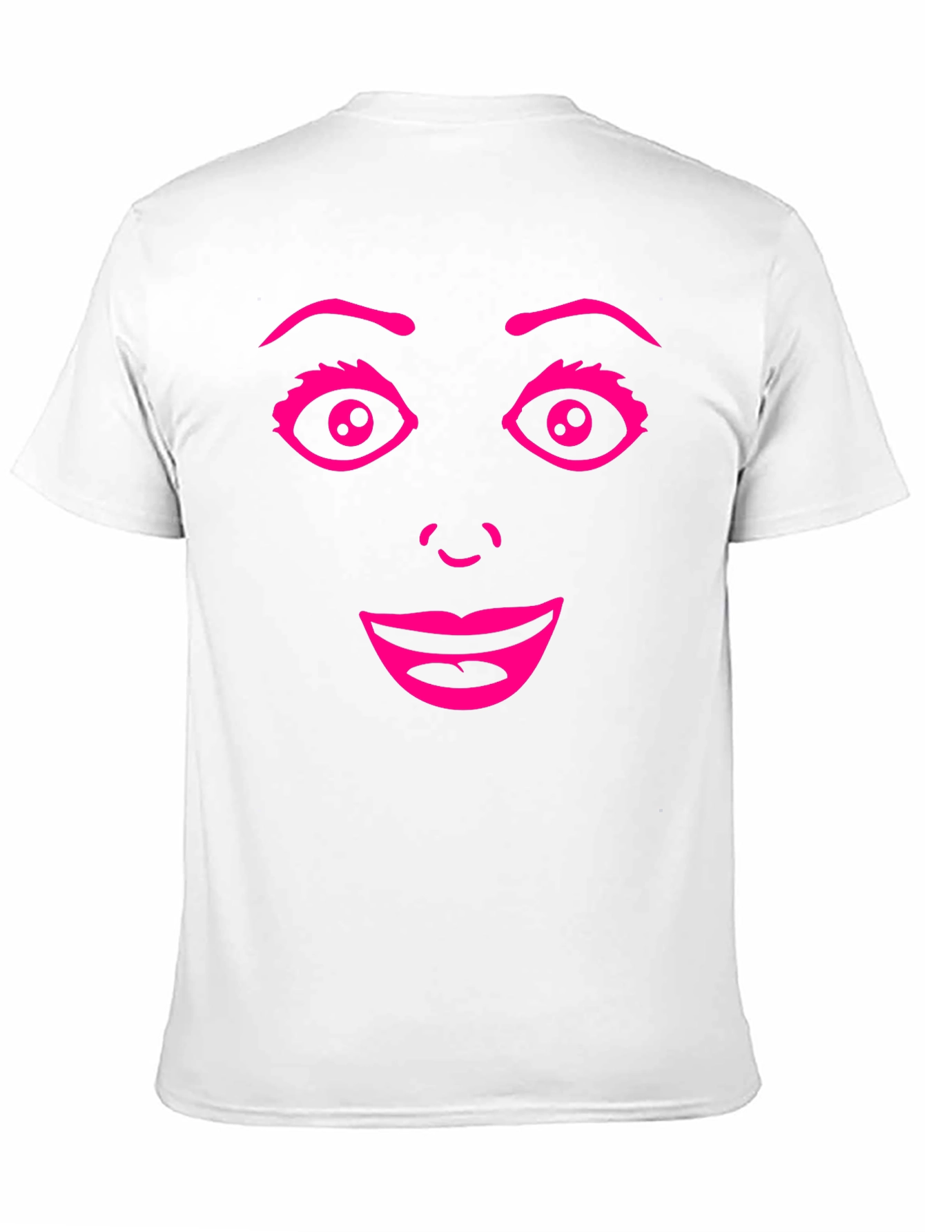 Funny Face Graphic Tee - Black