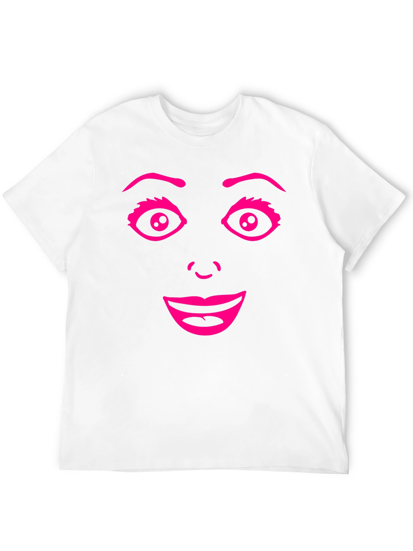 Funny Face Graphic Tee - Black