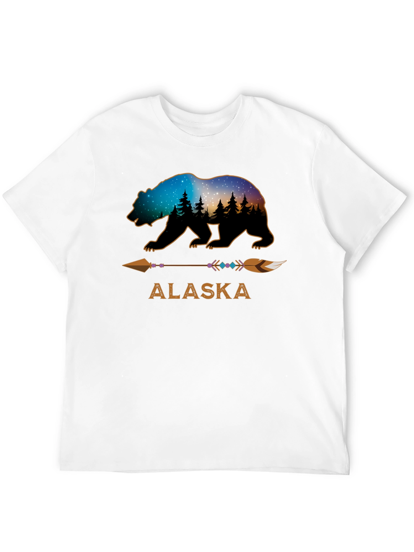 Alaska Bear Graphic T-Shirt