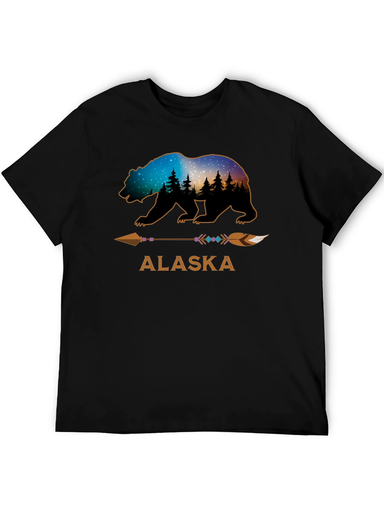 Alaska Bear Graphic T-Shirt