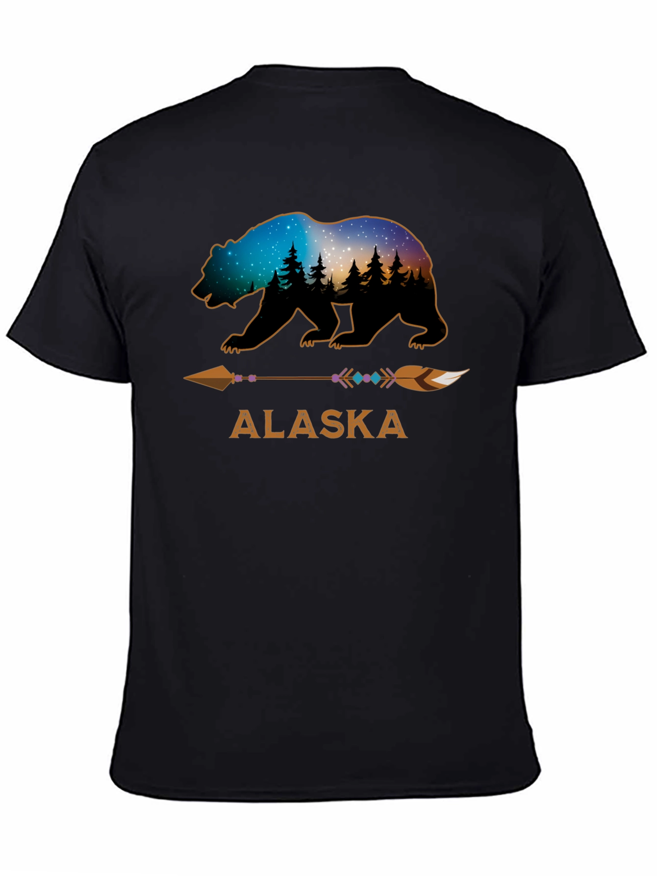 Alaska Bear Graphic T-Shirt