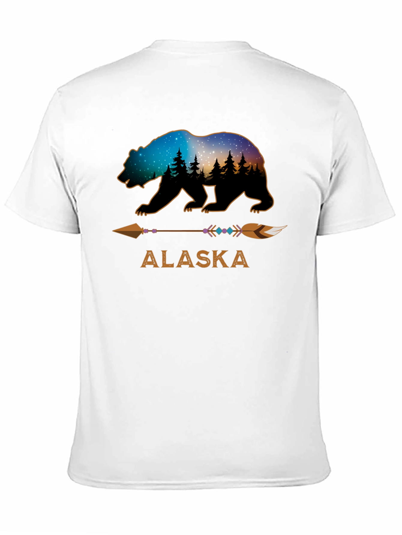 Alaska Bear Graphic T-Shirt