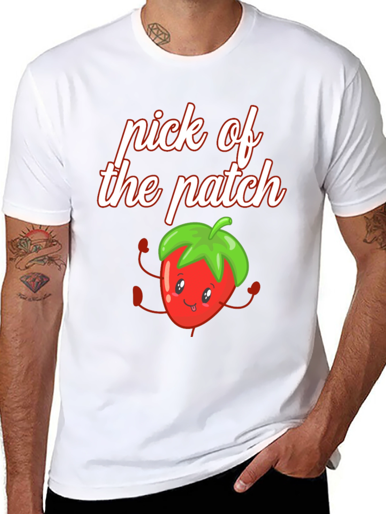 Pick of the Patch Strawberry Graphic T-Shirt