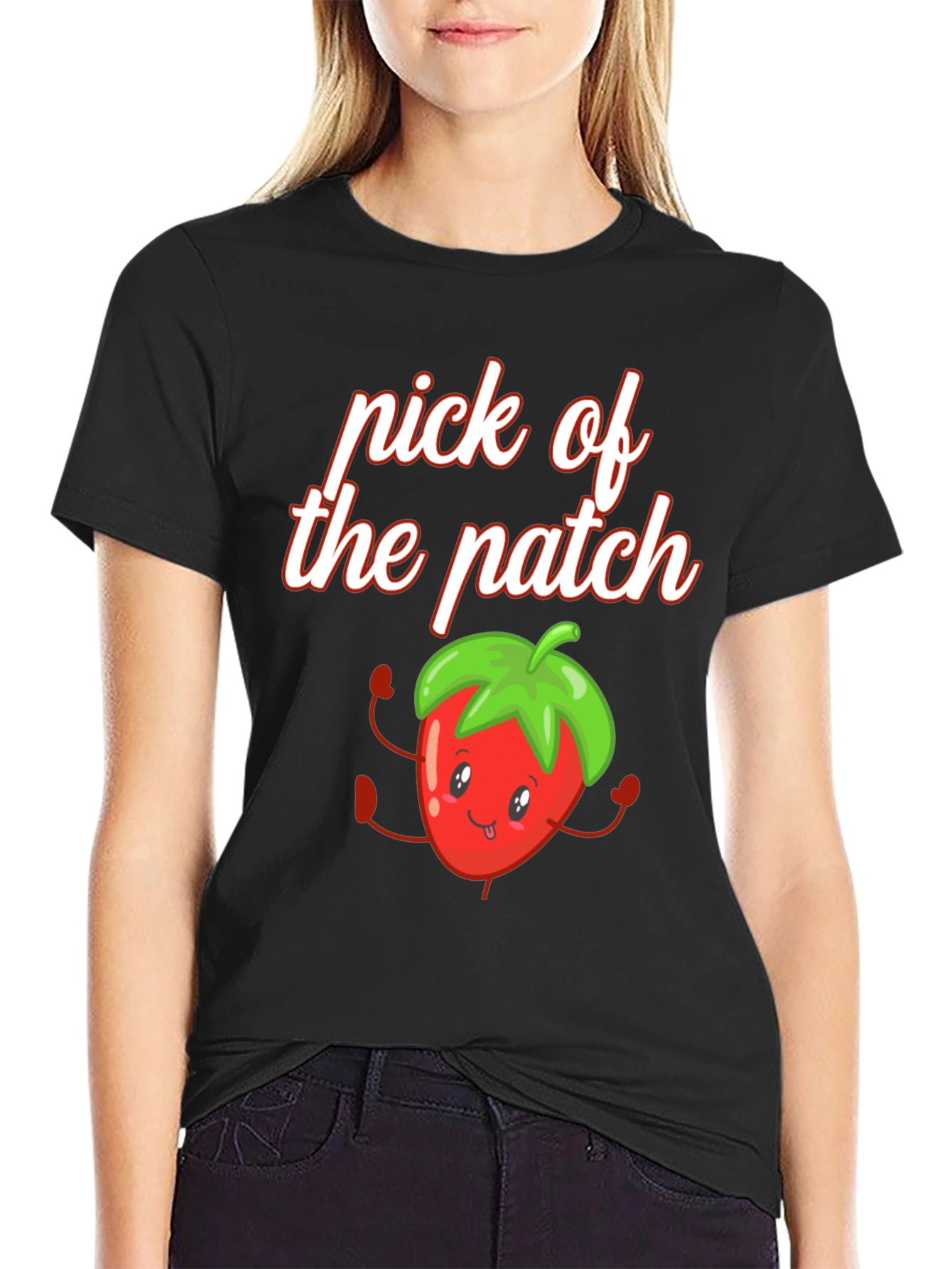 Pick of the Patch Strawberry Graphic T-Shirt