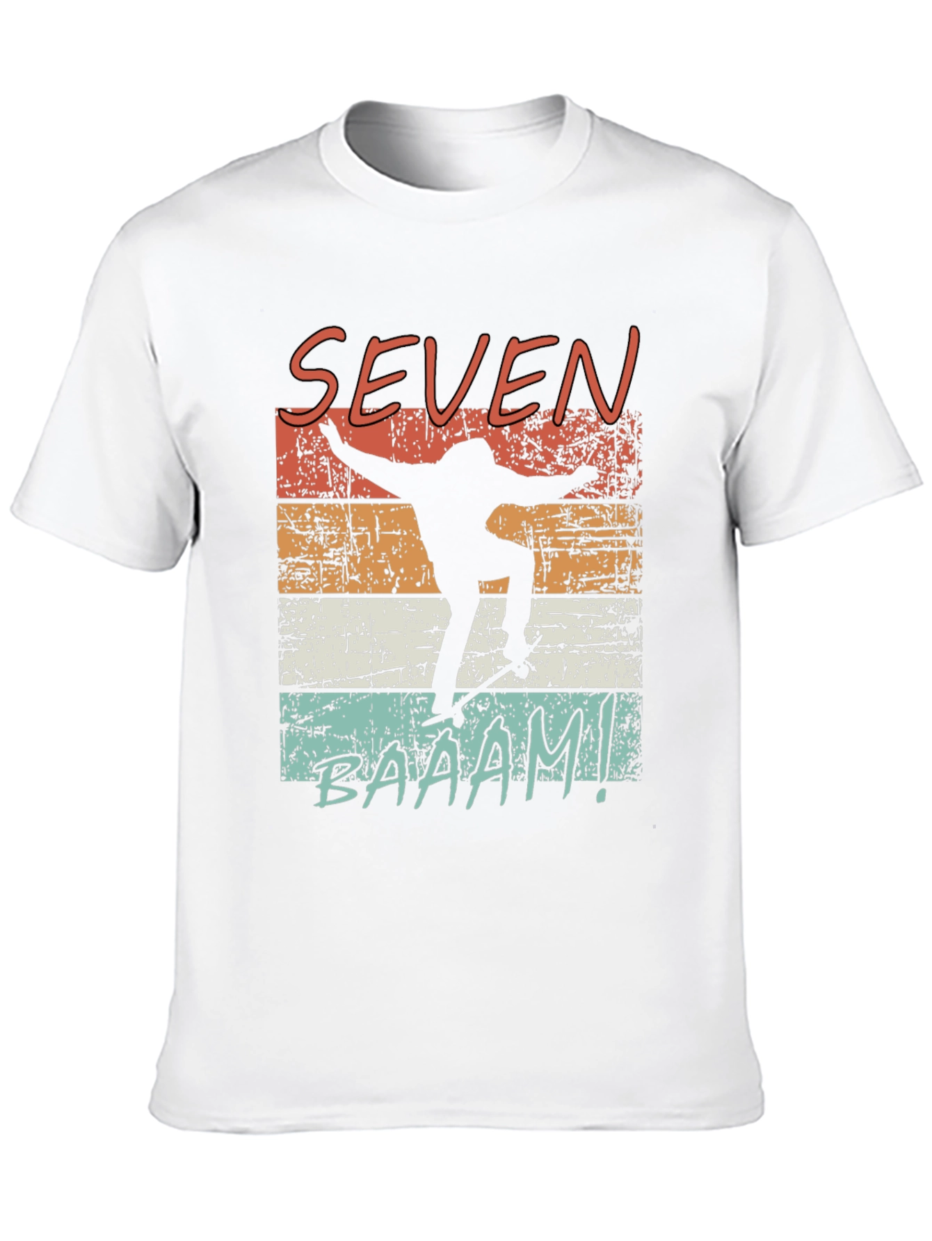 Seven Baaam! Skateboard T-Shirt