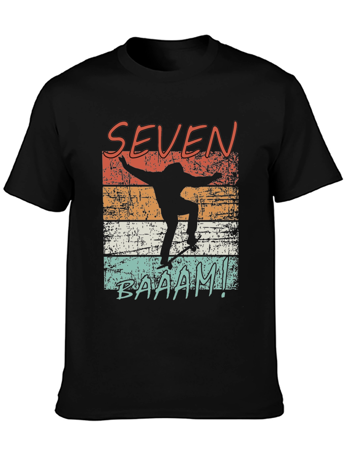 Seven Baaam! Skateboard T-Shirt