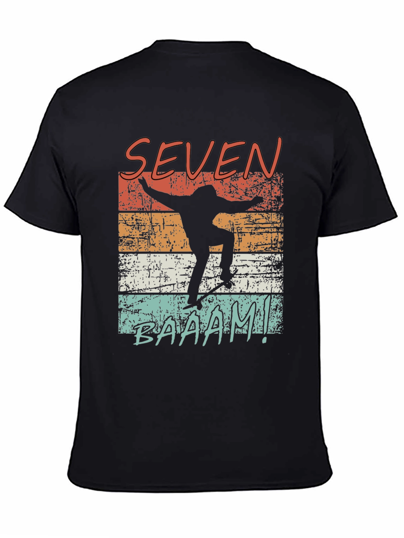 Seven Baaam! Skateboard T-Shirt