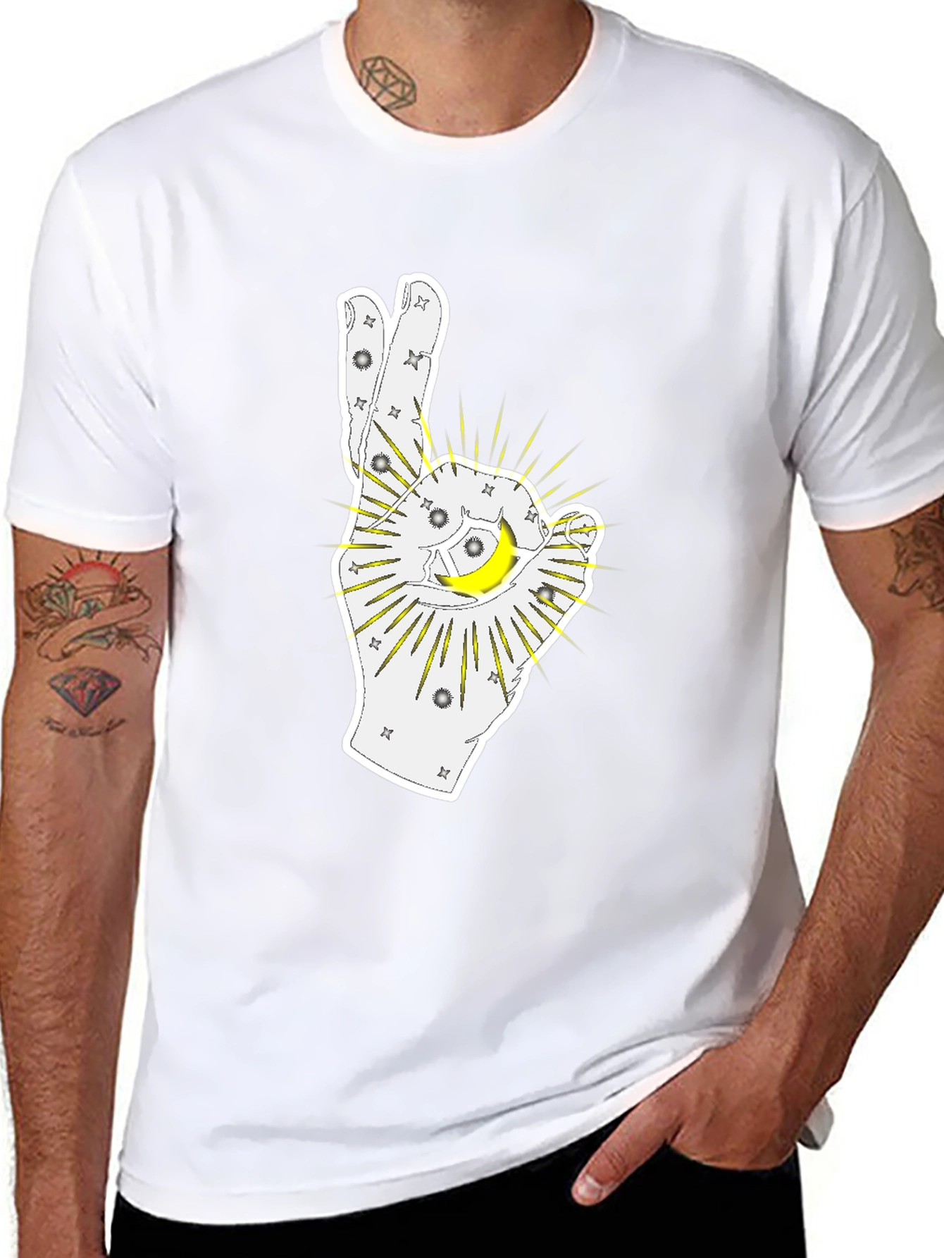 Mystic OK Hand Gesture T-Shirt