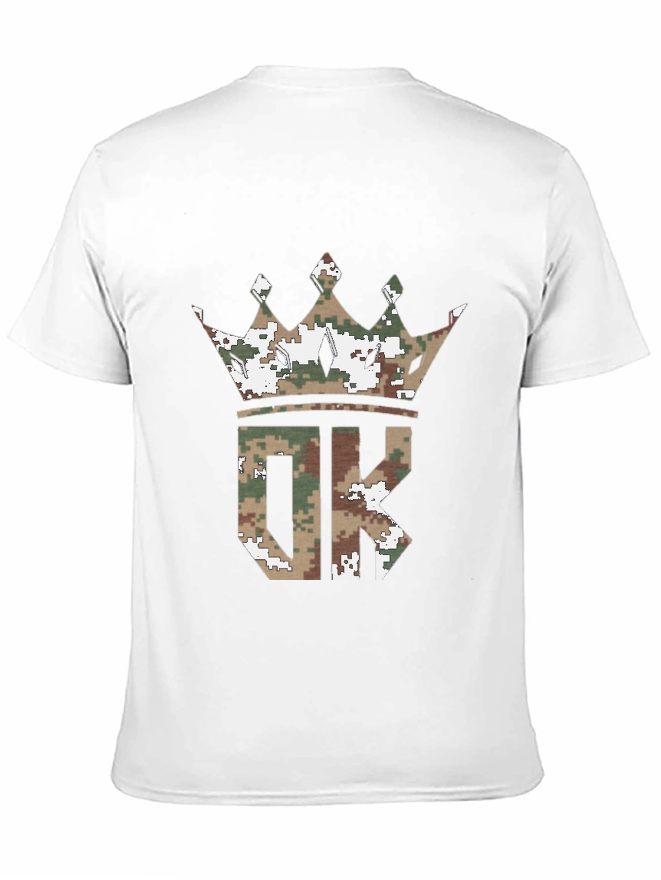 Camo Crown OK Graphic T-Shirt