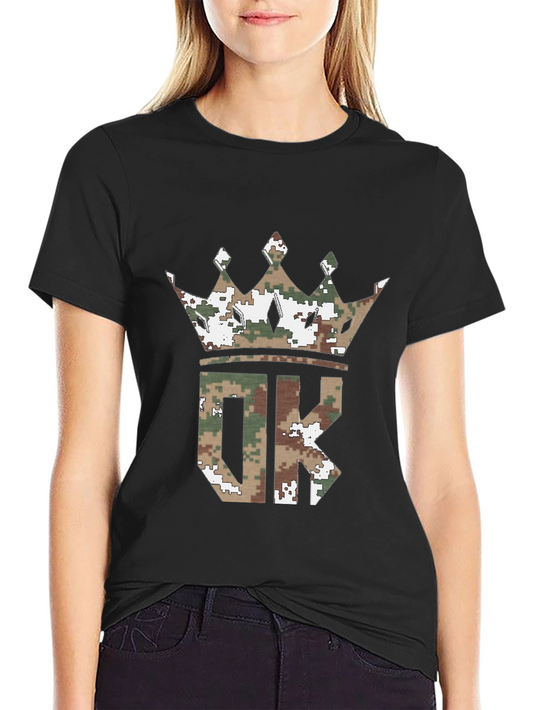 Camo Crown OK Graphic T-Shirt