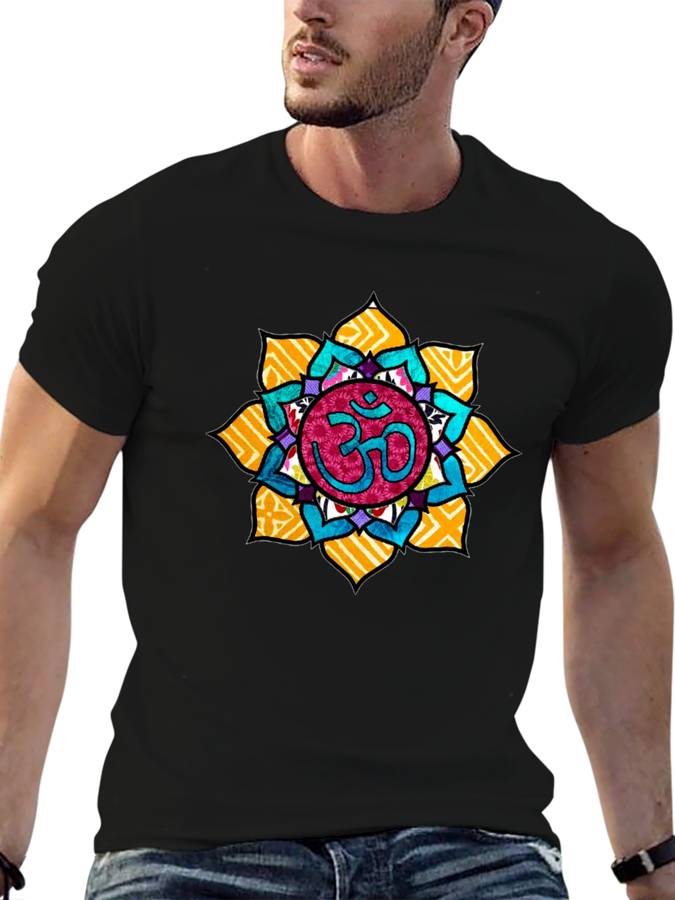 Om Mandala Graphic T-Shirt