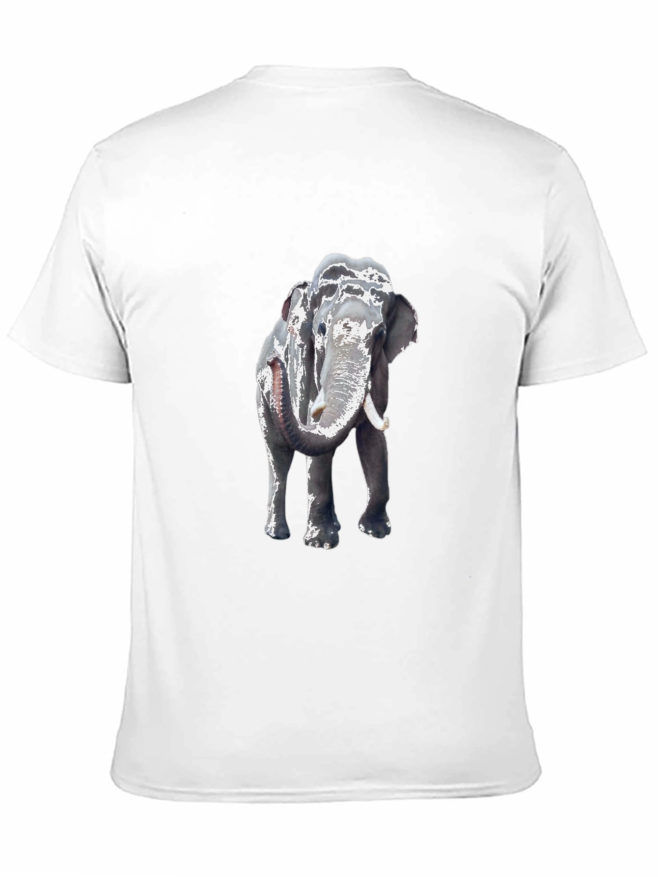 Elephant Graphic Tee - Classic Black Cotton