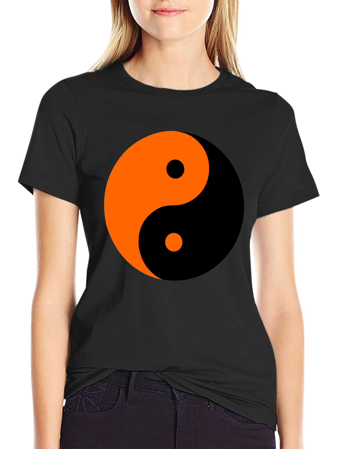 Yin Yang Graphic Tee - Balance & Style