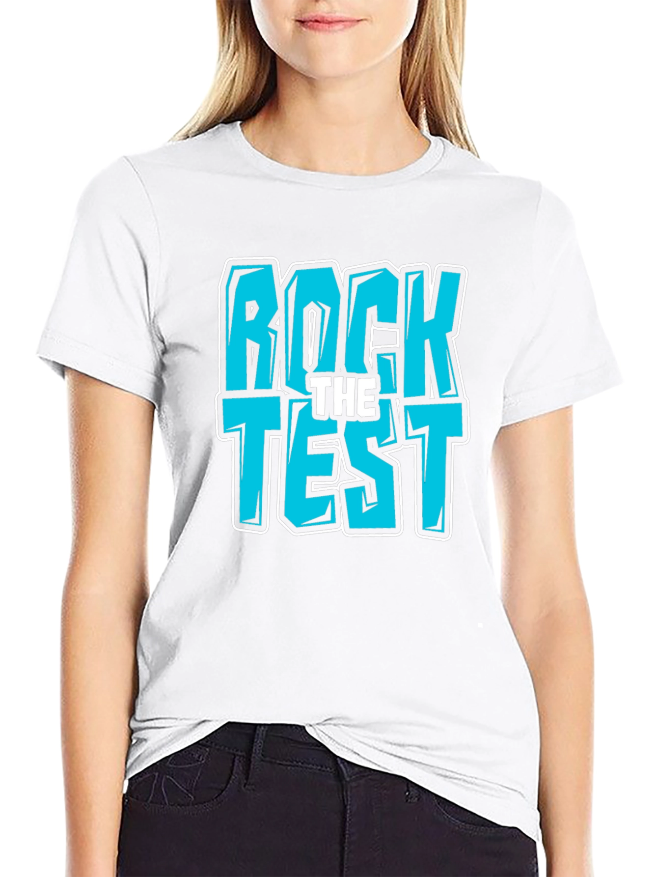 Rock the Test T-Shirt - Funny Student Tee