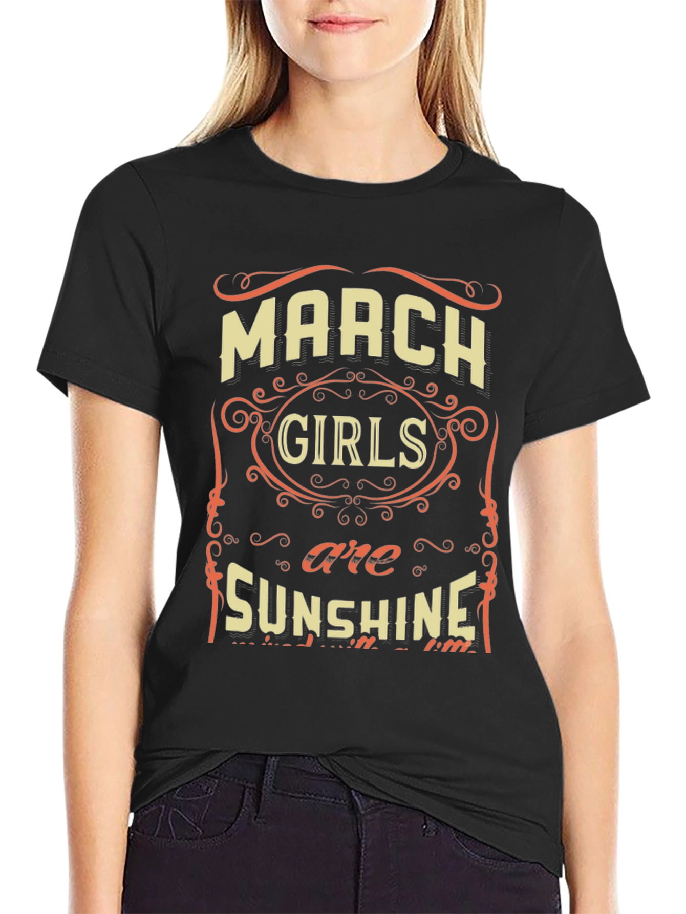 March Girls are Sunshine T-Shirt