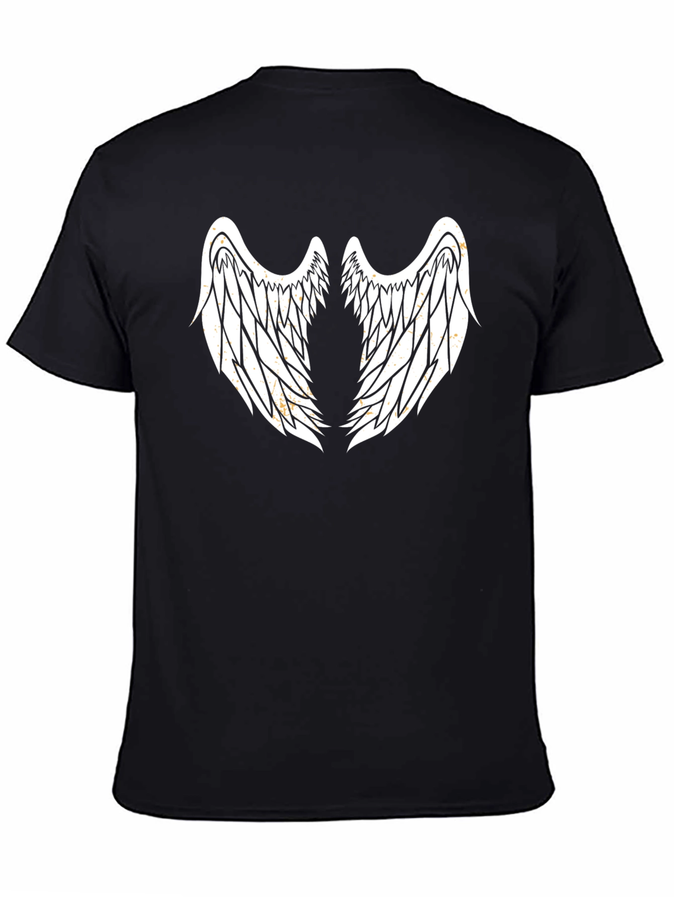 Wing Graphic Black Tee