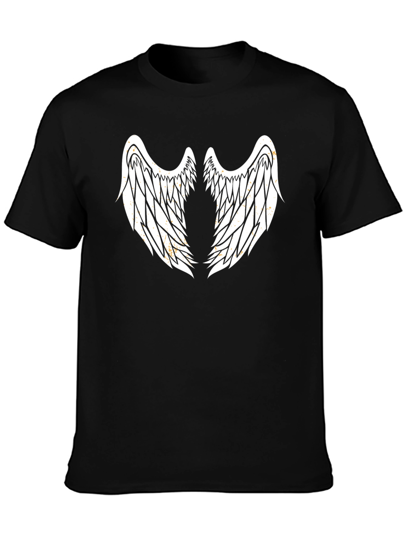 Wing Graphic Black Tee