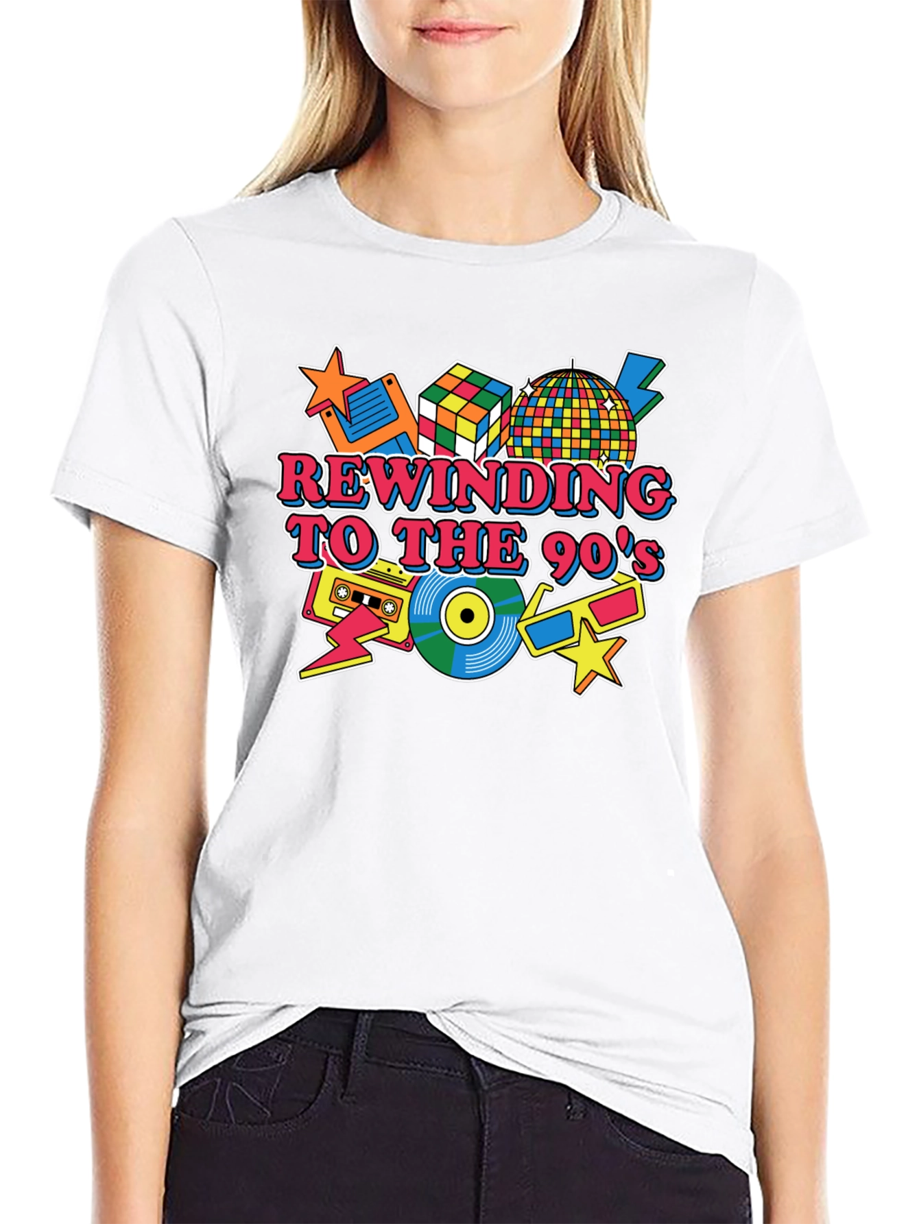 Rewinding to the 90s Retro T-Shirt