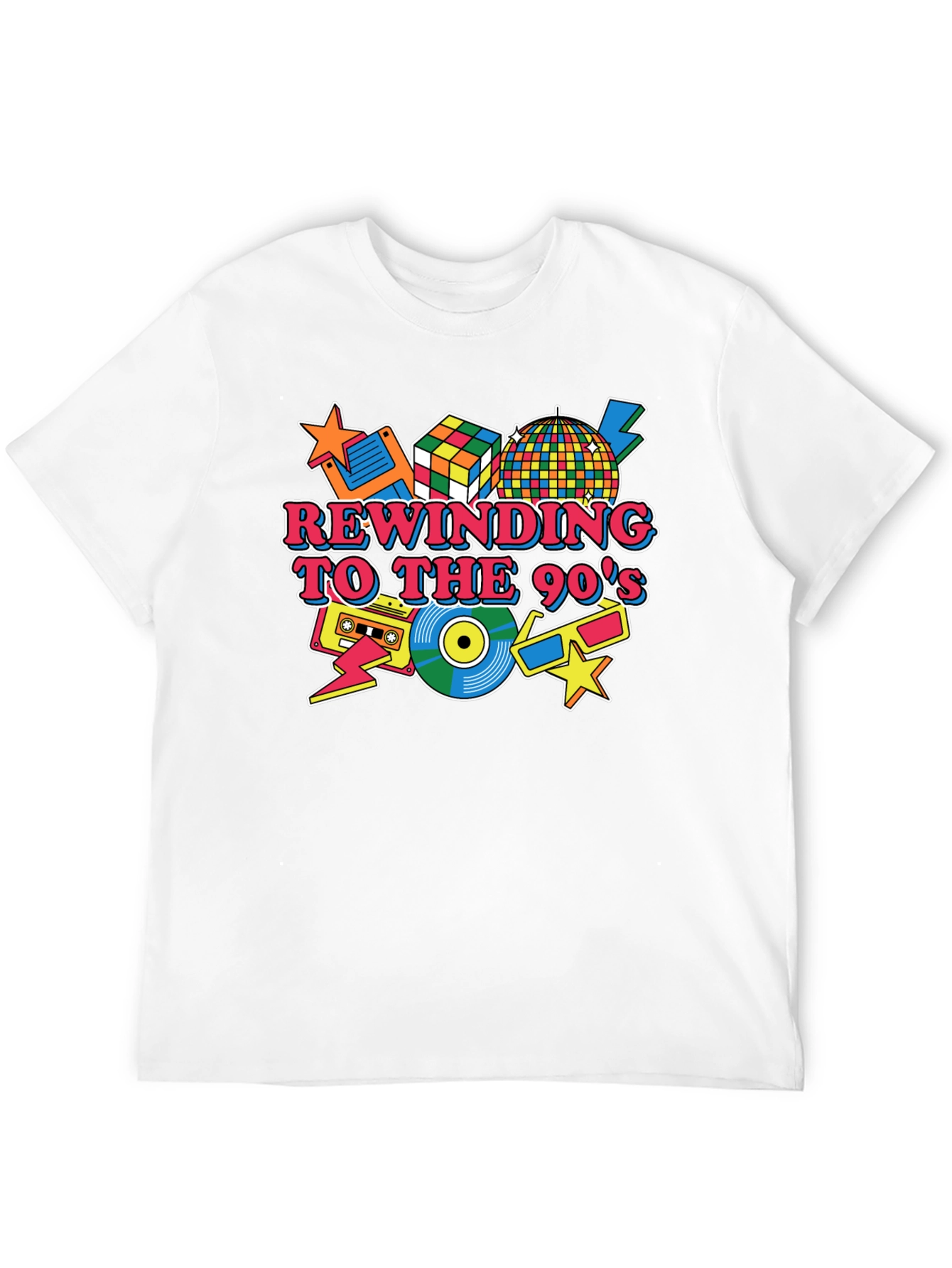 Rewinding to the 90s Retro T-Shirt