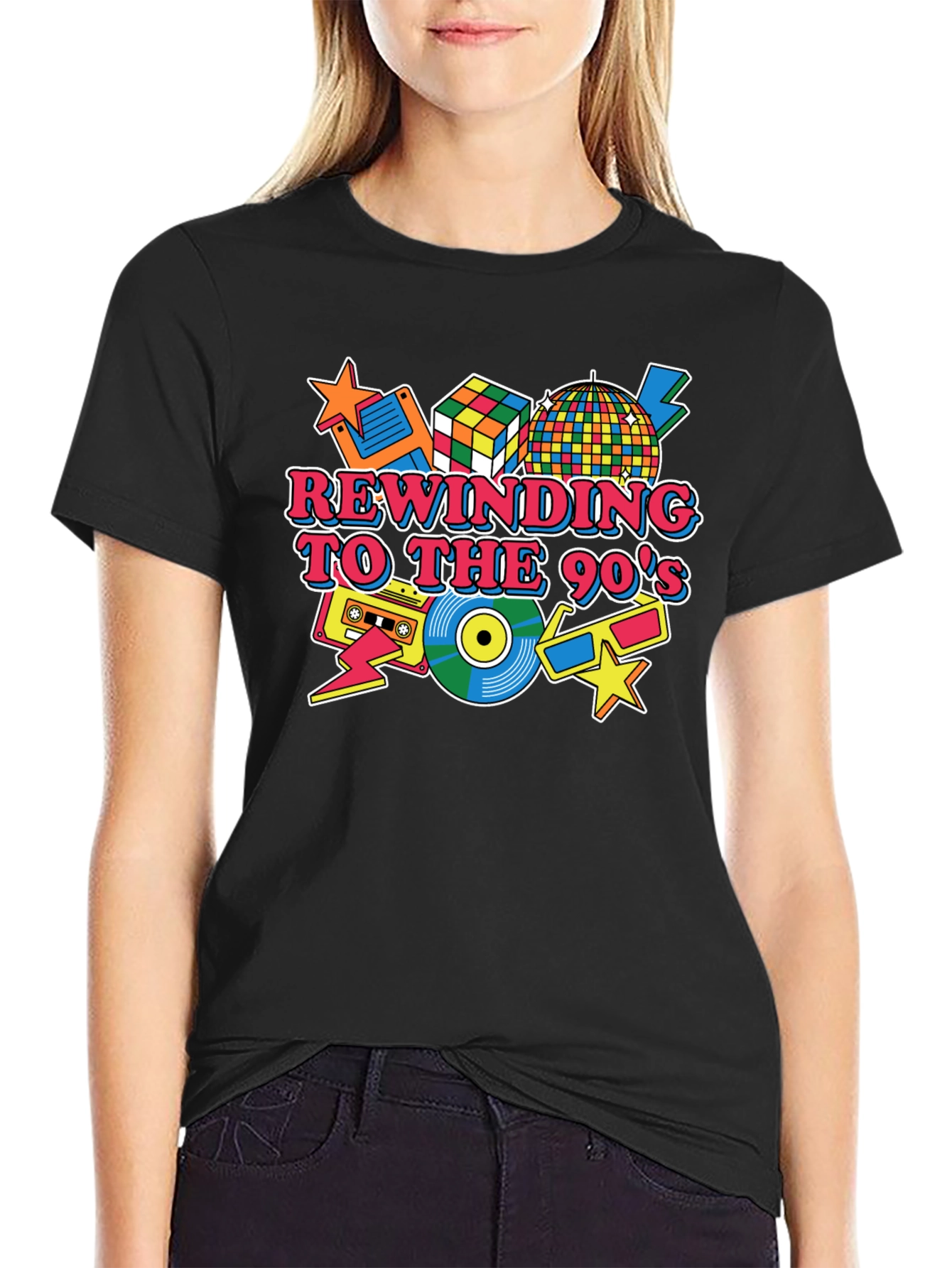 Rewinding to the 90s Retro T-Shirt