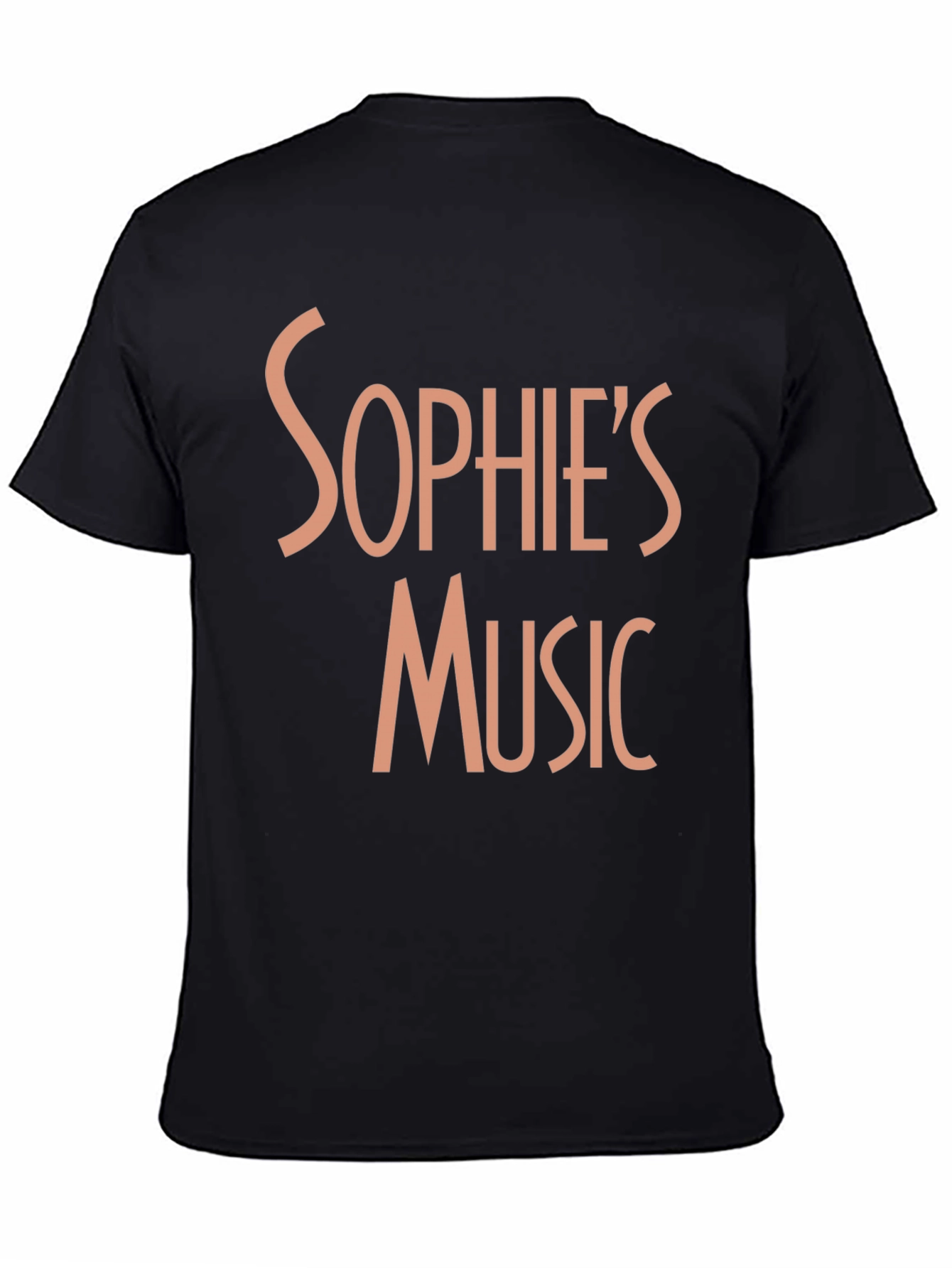Sophies Music Black Graphic Tee