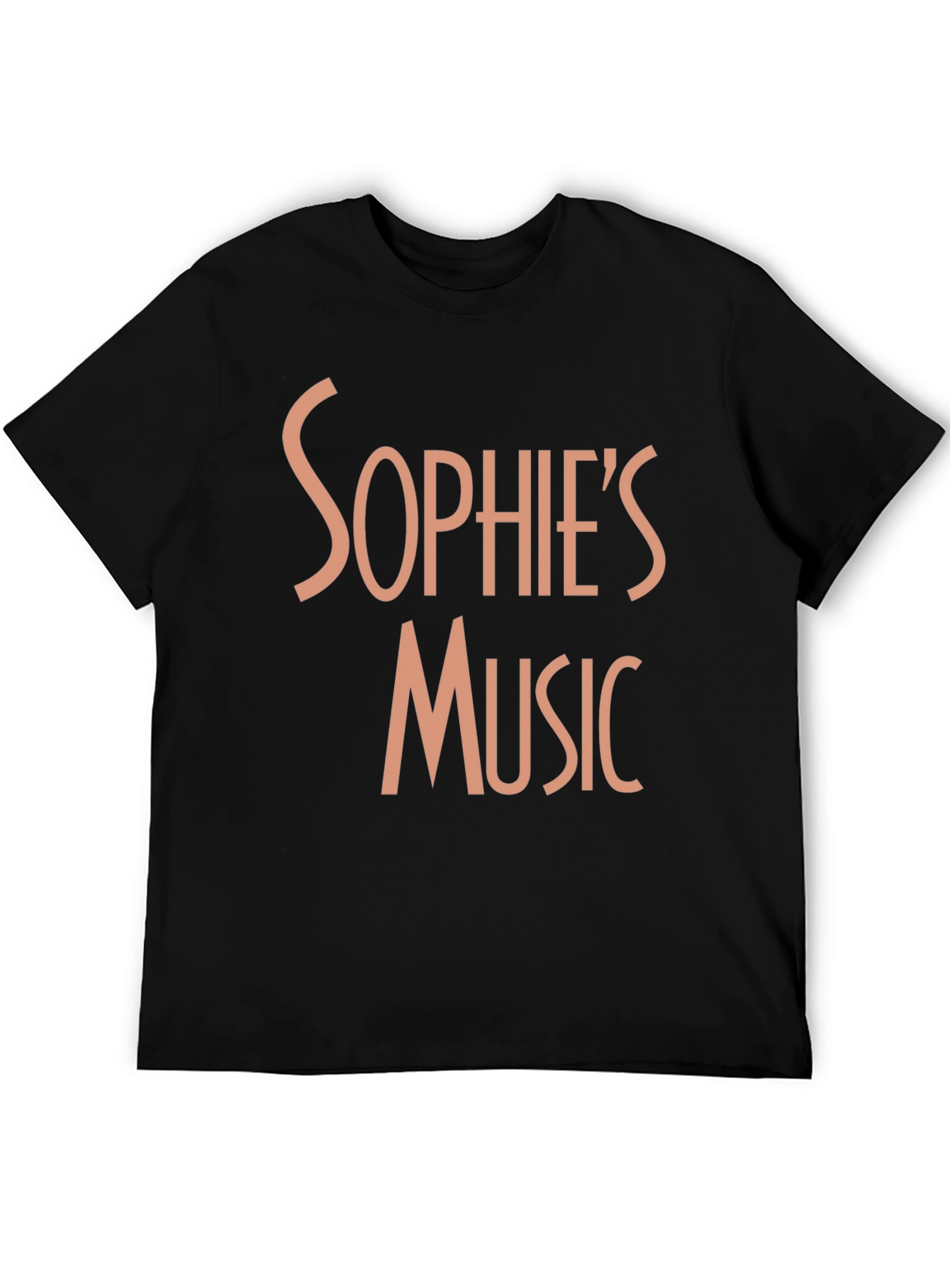 Sophies Music Black Graphic Tee