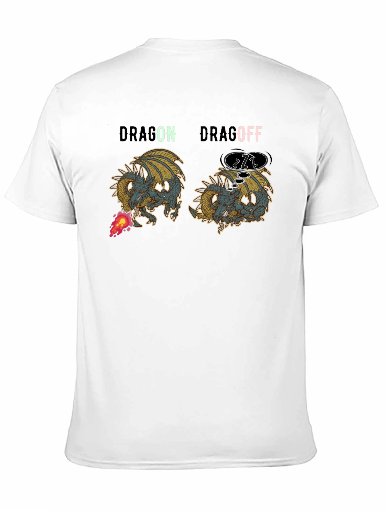 Dragon Drag Off Graphic T-Shirt