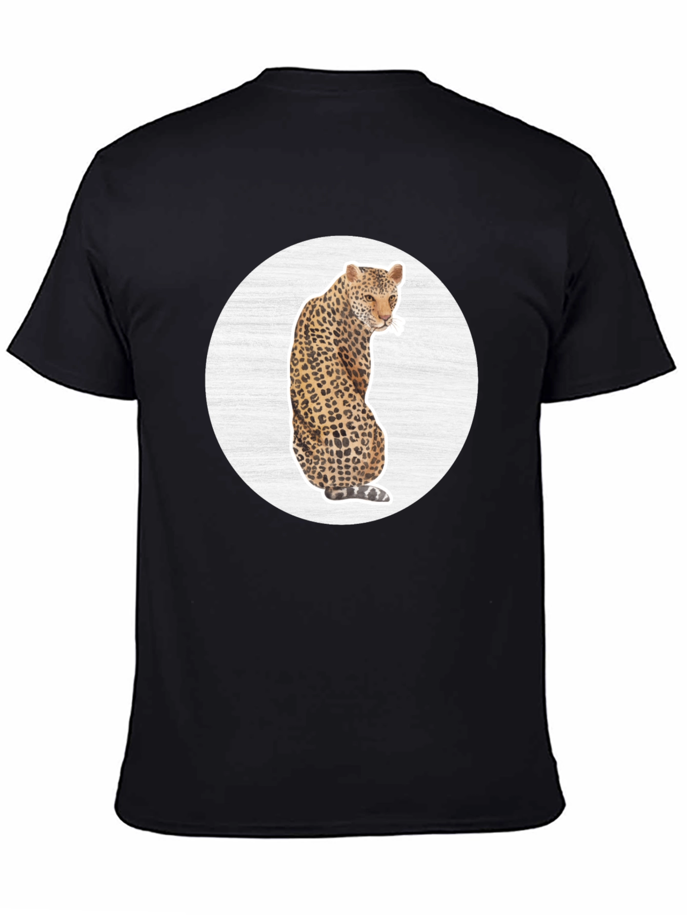 Leopard Graphic Tee - Stylish Animal Print T-Shirt
