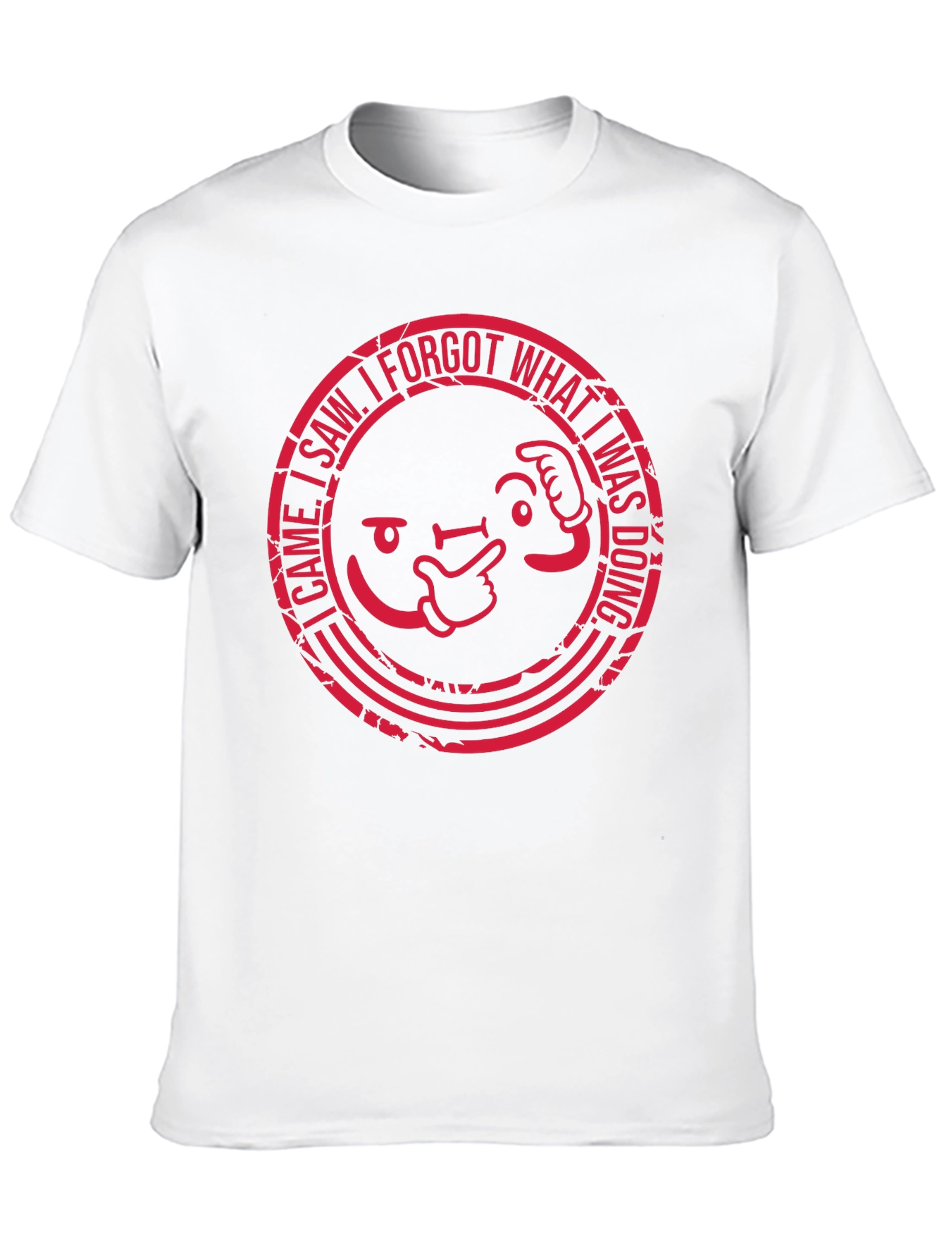 I Came I Saw I Forgot Mens T-Shirt