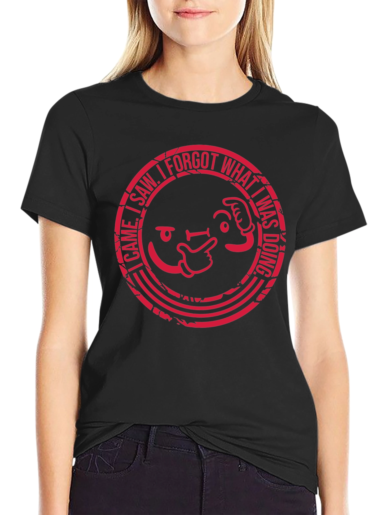 I Came I Saw I Forgot Mens T-Shirt