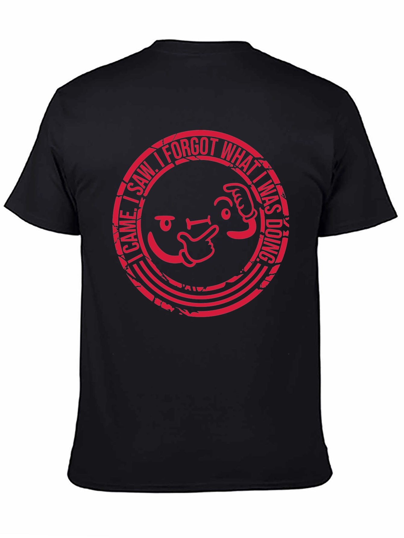 I Came I Saw I Forgot Mens T-Shirt